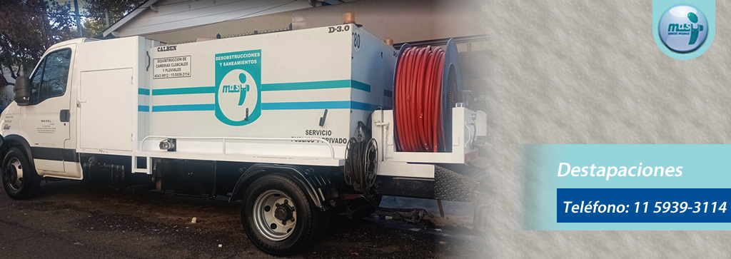 Destapaciones Camión Hidrojet en Almagro